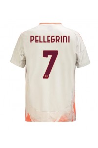 Fotbalové Dres AS Roma Lorenzo Pellegrini #7 Venkovní Oblečení 2024-25 Krátký Rukáv